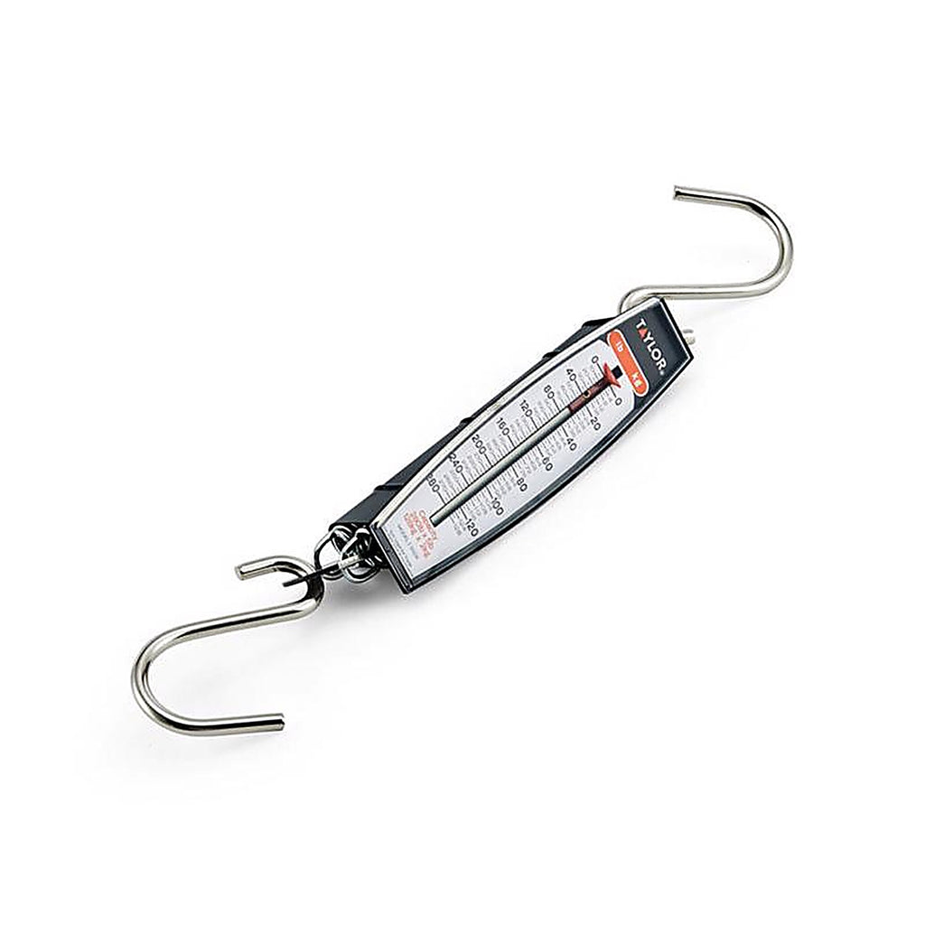 Taylor 33284104 White Analog Hanging Scale 280 lb.