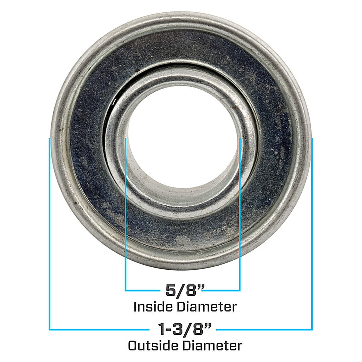 Marathon 60001 Easy Fit 500 lb. capacity Wheel Bearings Steel 2/Pack