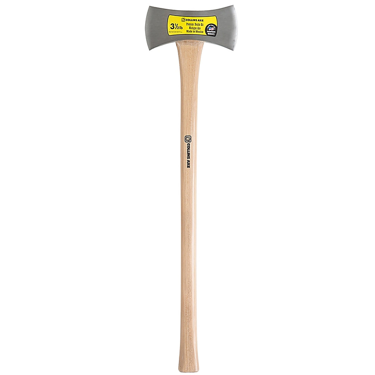 Collins 32480 3.5 lb. 36 in. L Forged Steel Double Bit Axe