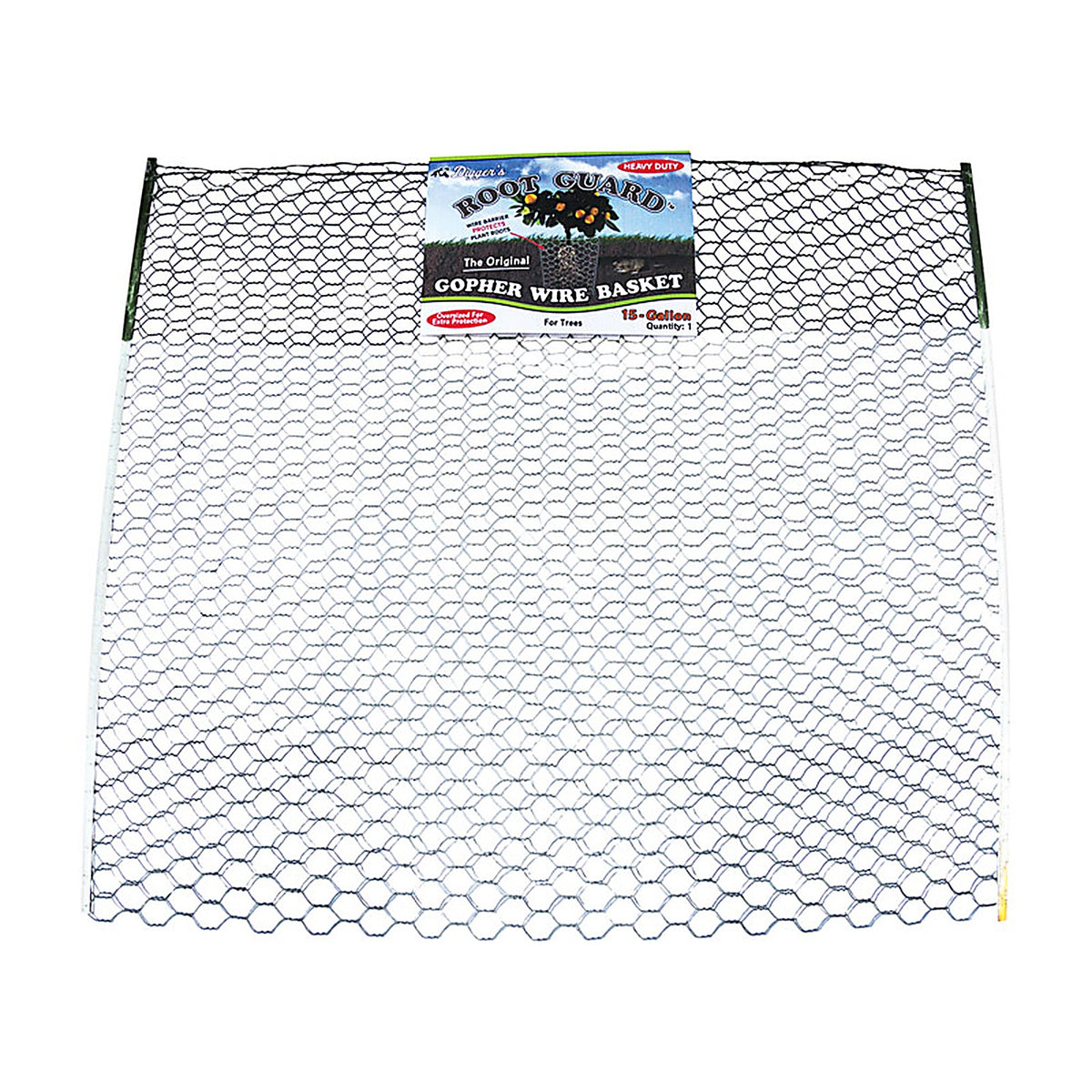 Diggers B115 Root Guard 27.75 in. H x 25 in. W x 0.2 in. D Silver Coated Wire Gopher Wire Basket