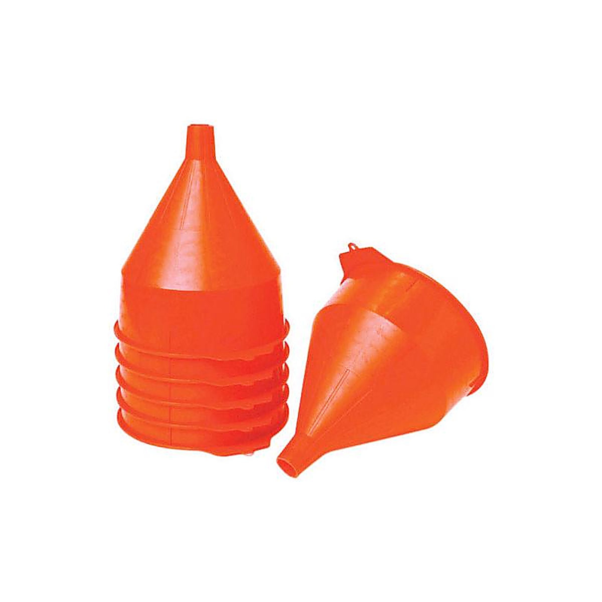 Miller 100021 Orange 10-1/2 in. H Plastic 192 oz. Funnel