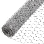 Garden Zone 162450 24 in. H x 50 ft. L 20 Ga. Silver Poultry Netting