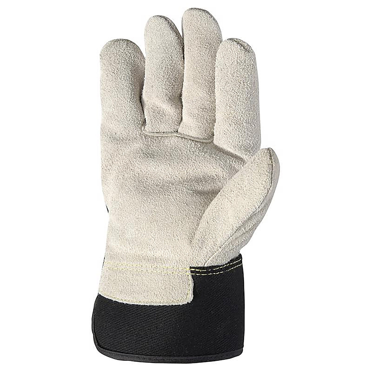 Wells Lamont 5130M-NEW M Split Cowhide Leather Black/Brown Gloves