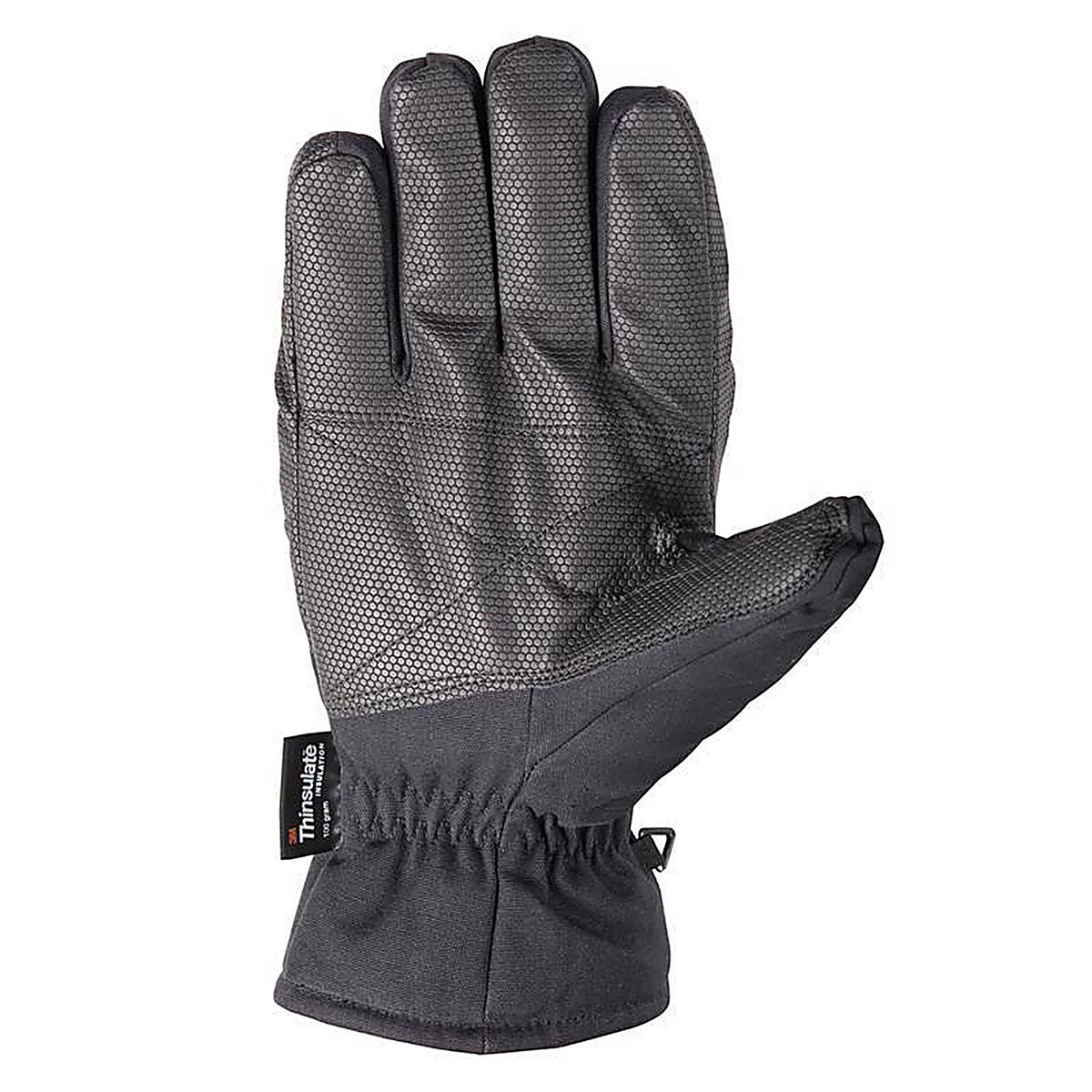 Wells Lamont 1075XLK-NEW XL Duck Fabric Winter Black Gloves