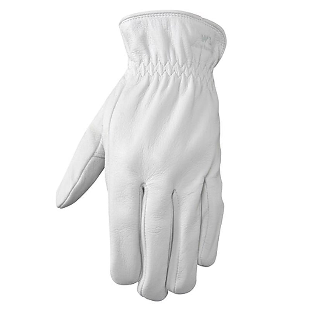 Wells Lamont 1720M M Goatskin Leather Driver Pearl Gray Gloves