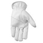 Wells Lamont 1720M M Goatskin Leather Driver Pearl Gray Gloves