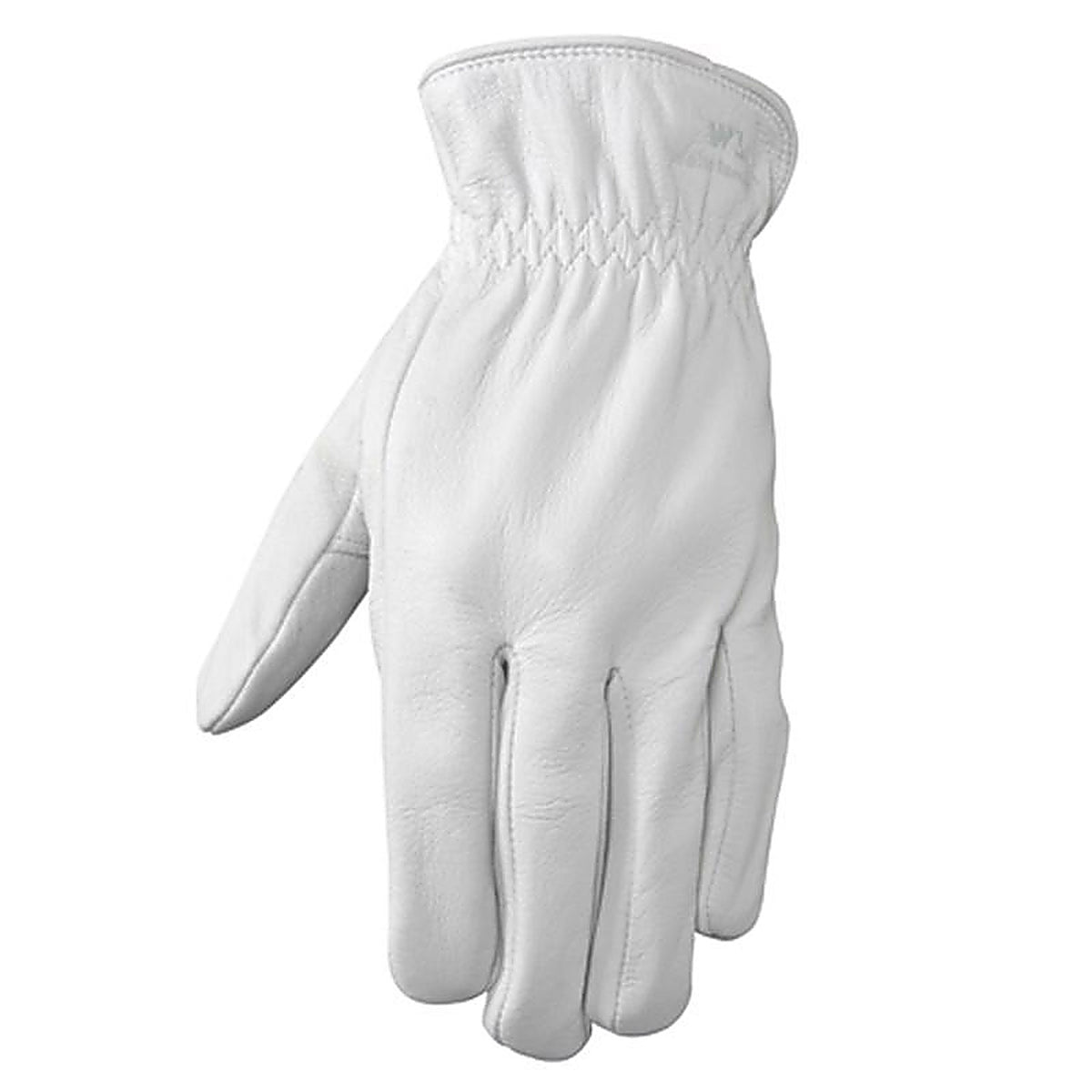 Wells Lamont 1720L L Goatskin Leather Driver Pearl Gray Gloves