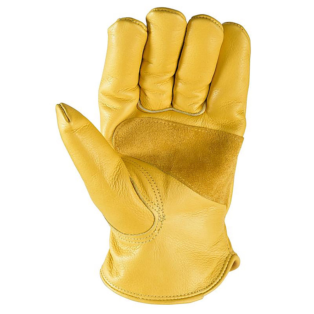 Wells Lamont 1108L-NEW Men's Leather Work Gloves Saddletan L 1 pair