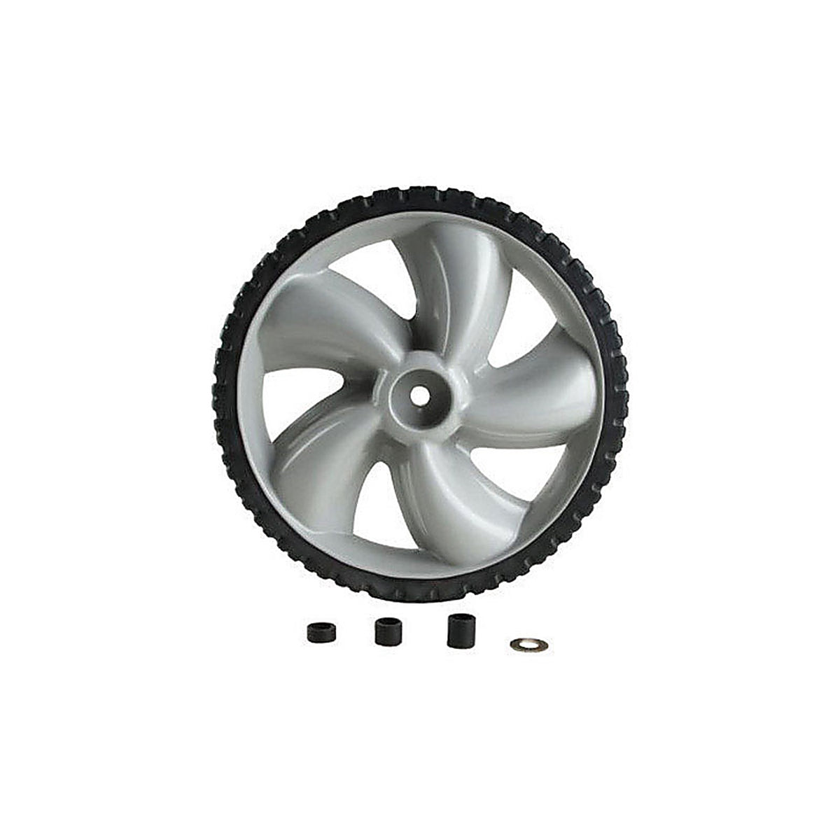 Arnold 490-324-0002 1.75 in. W x 12 in. Dia. Plastic Lawn Mower Replacement Wheel 50 lb.