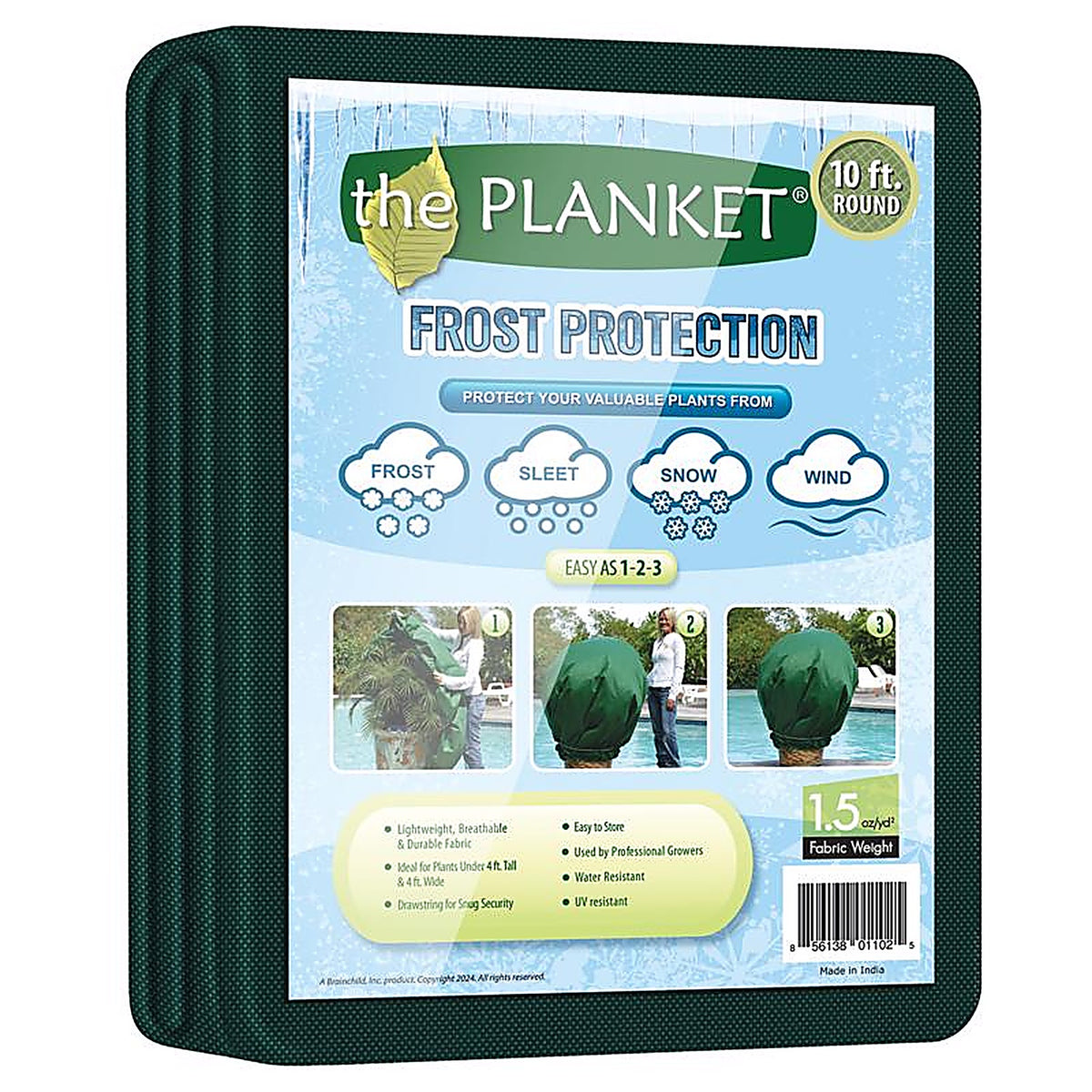 Brainchild 11120-12 Planket Garden Cover 10' 1/Pack