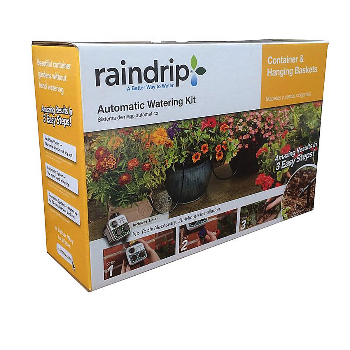 Raindrip R560DP Drip Irrigation Plant Watering Kit