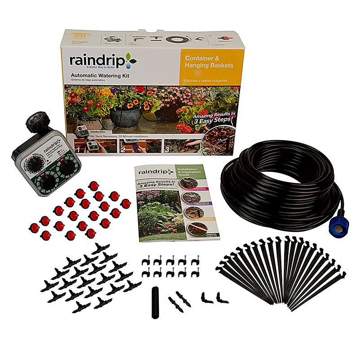 Raindrip R560DP Drip Irrigation Plant Watering Kit