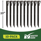 Master Mark 99410 Terrace Board 10 in. H Plastic Black Stake Kit