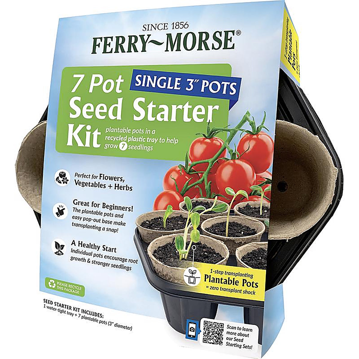 Ferry-Morse PFB7-10 Seed Starter Tray 7/Pack
