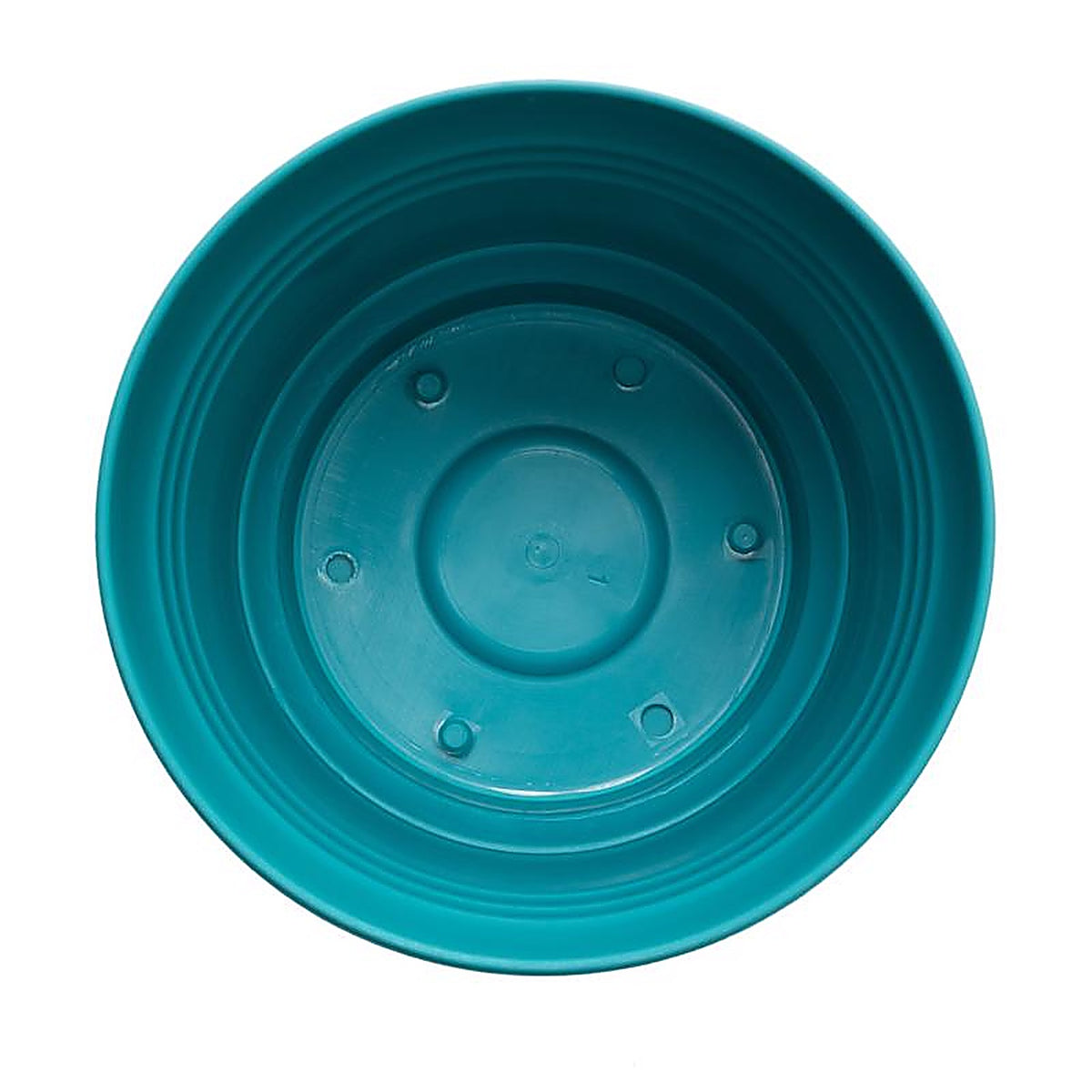 Bloem SP0526 4.5 in. H x 5 in. Dia. Resin Planter Teal