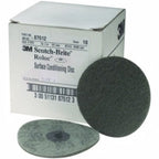 3M 07512 Scotch-Brite Roloc Surface Conditioning Disc, 4 in, Super Fine