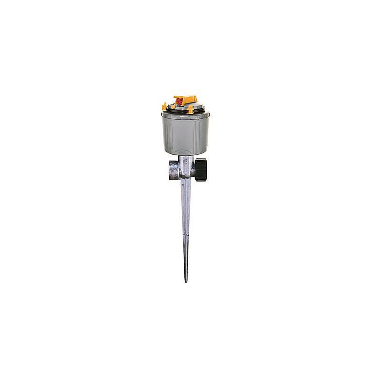 Naan 525030 Whisper Quiet Plastic Non-tipping Base Rotating Sprinkler 5024 sq. ft.
