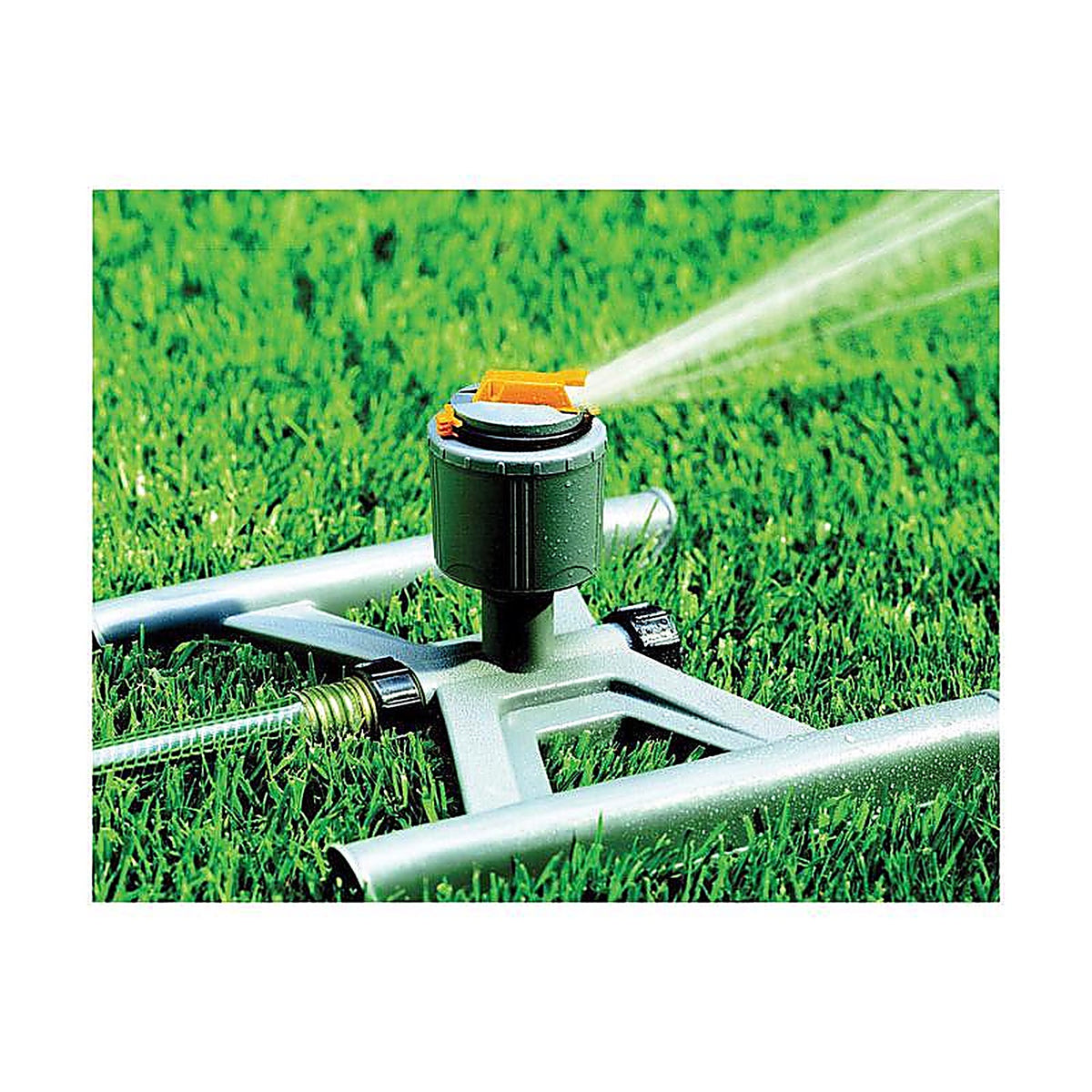 Naan 525054 Whisper Quiet Plastic Sled Base Impulse Sprinkler 5024 sq. ft.