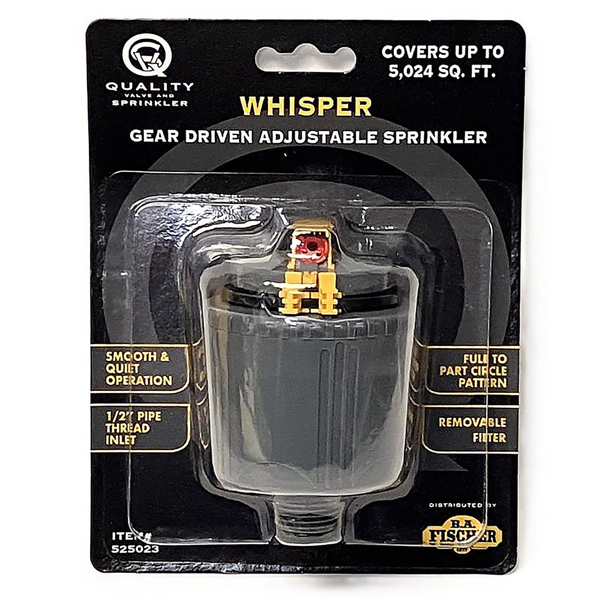 Naan 525023 Whisper Quiet 1/2 in. Dia. x 2.2 in. L Sprinkler Head Lock