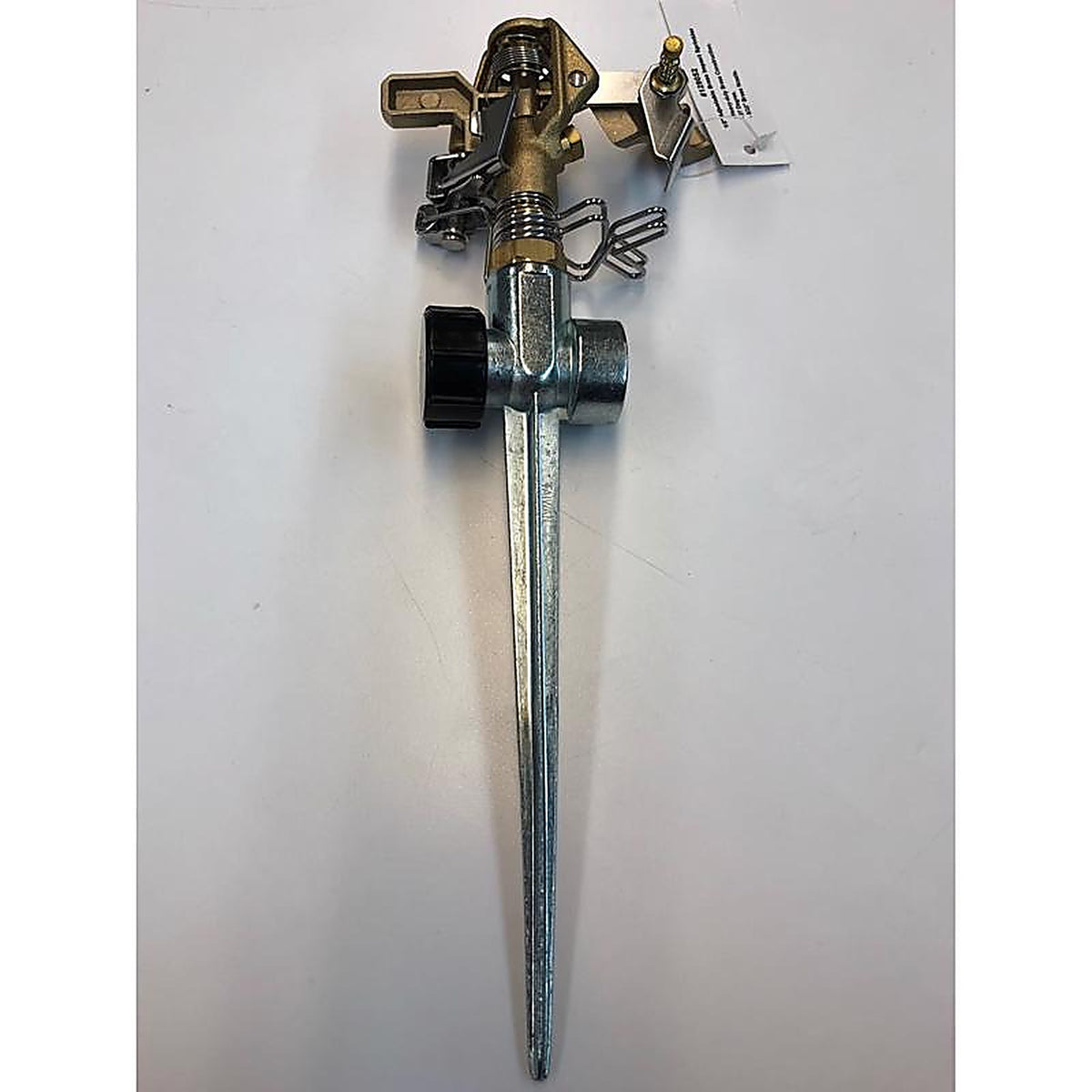 Naan 423039 Brass Non-tipping Base Impulse Sprinkler 6361 sq. ft.