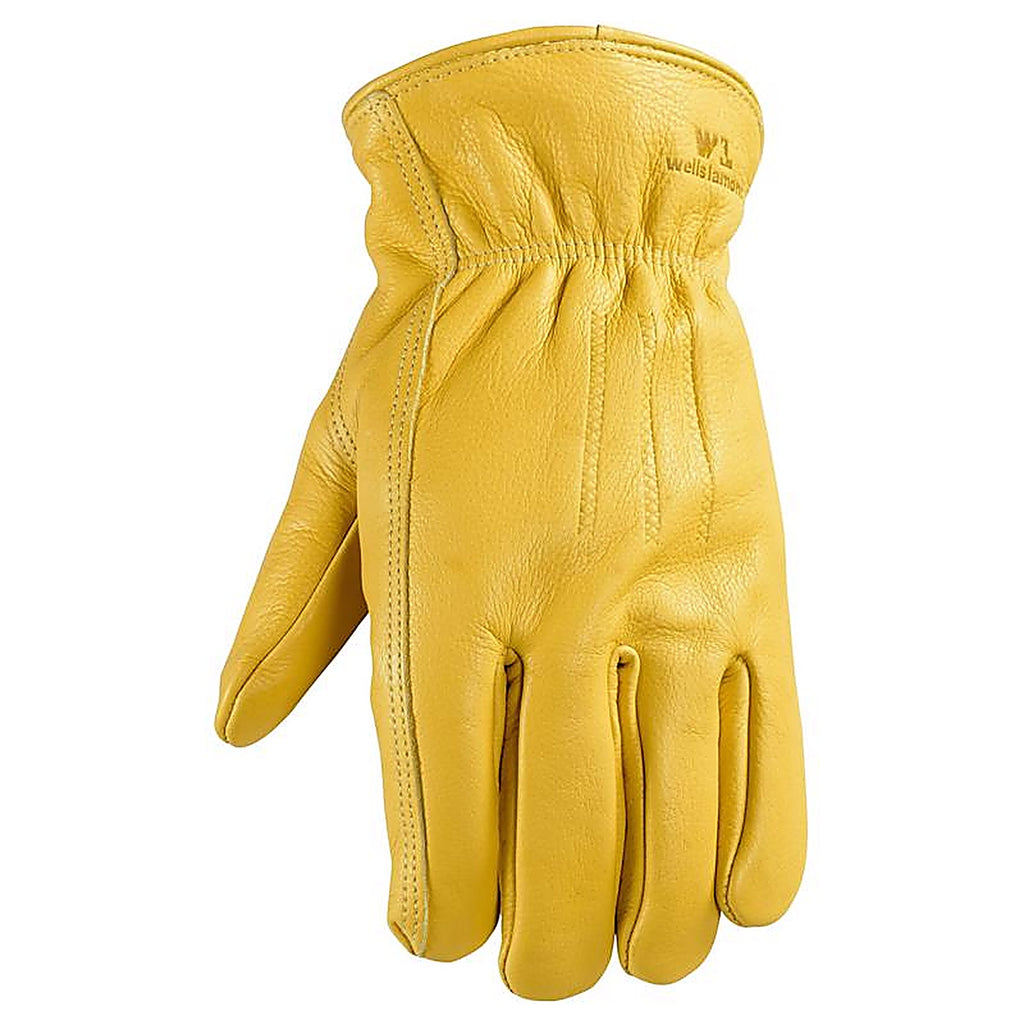 Wells Lamont 1108XX-NEW Men's Cowhide Leather Cold Weather Work Gloves Yellow XXL 1/Pack