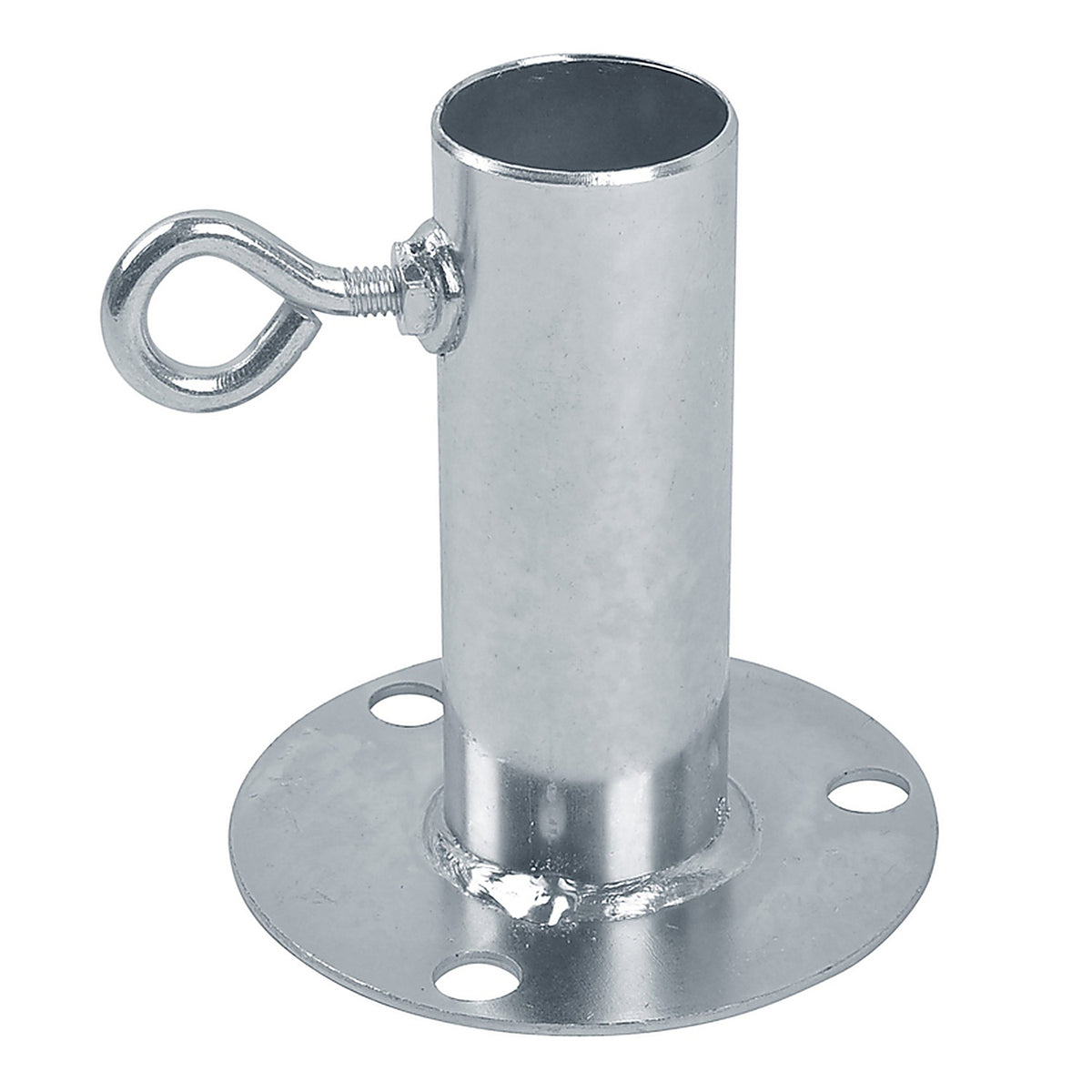 AHC 7402258 1-1/2 in. Round x 1-1/2 in. Dia. Galvanized Steel Foot Pad