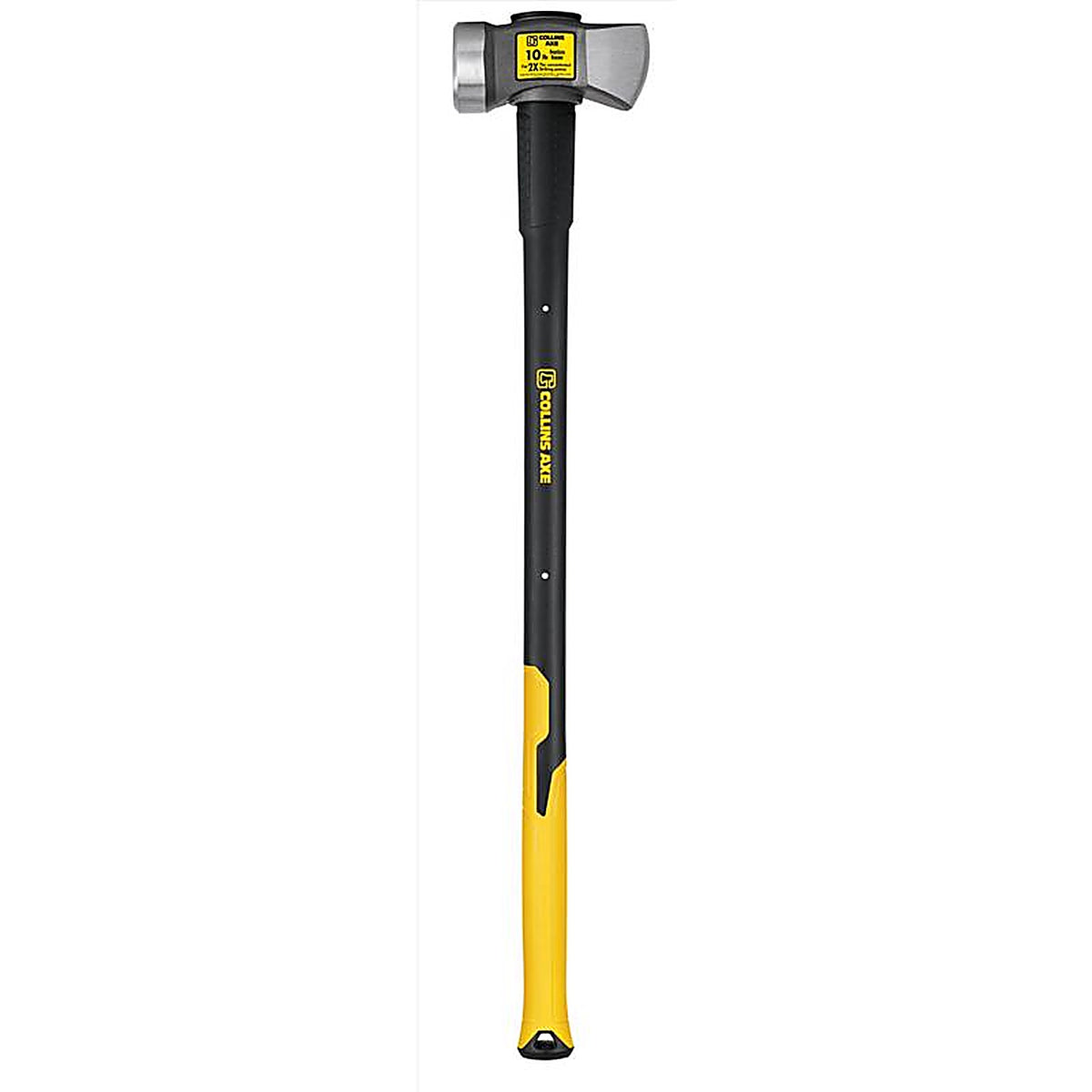 Collins MD-10DF-C 10 lb. Steel Sledge Hammer 35 in. Fiberglass Handle