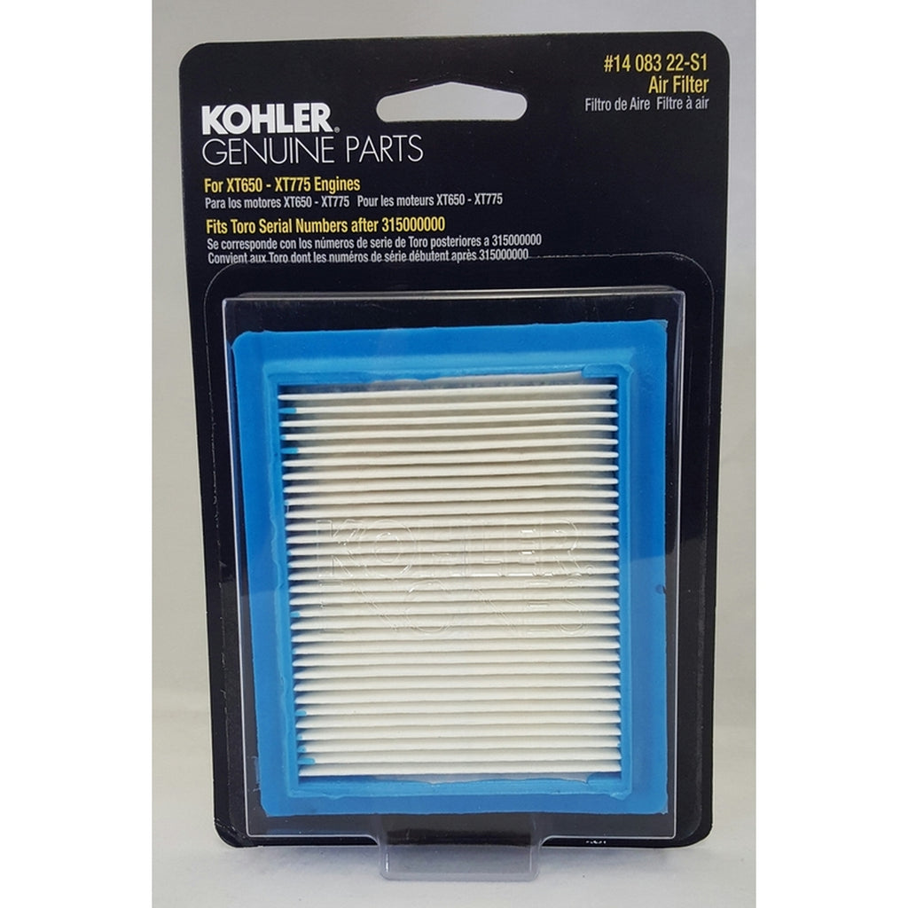 Kohler 14 083 22-S1 Small Engine Air Filter For XT675-775