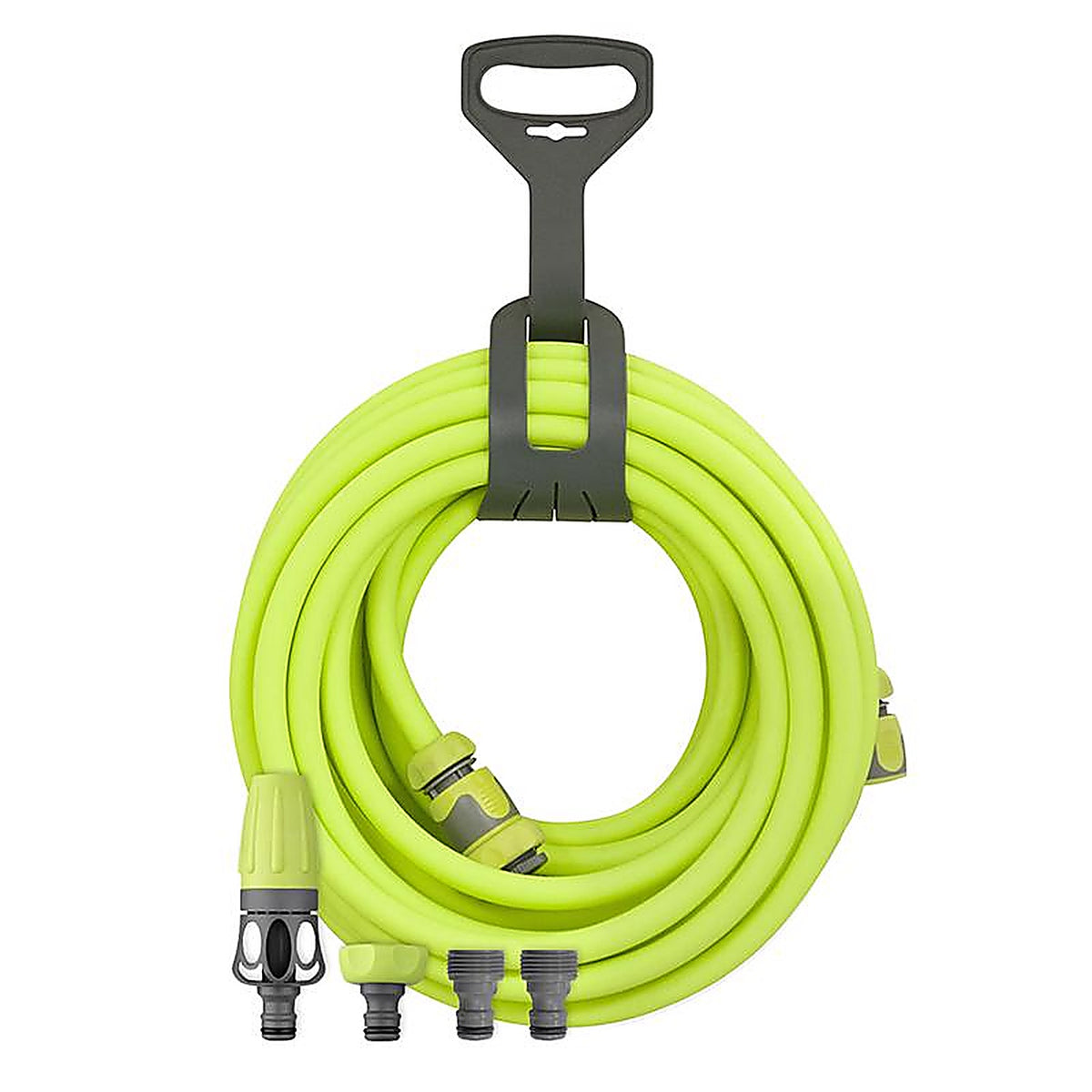 Legacy HFZG12050QN Flexzilla 1/2 in. Dia. x 50 ft. L Zilla Green Hybrid Polymer Garden Hose Kit
