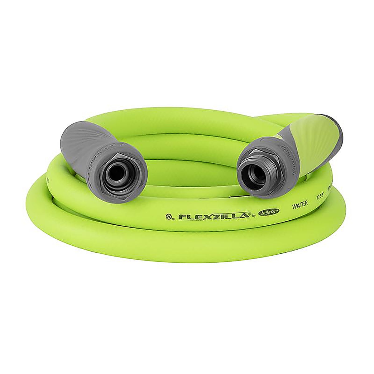 Legacy HFZG510YWS Flexzilla SwivelGrip 5/8 in. Dia. x 10 ft. L Zilla Green Hybrid Polymer Garden Hose