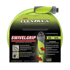Legacy HFZG550YWS Flexzilla SwivelGrip 5/8 in. Dia. x 50 ft. L Zilla Green Hybrid Polymer Garden Hose