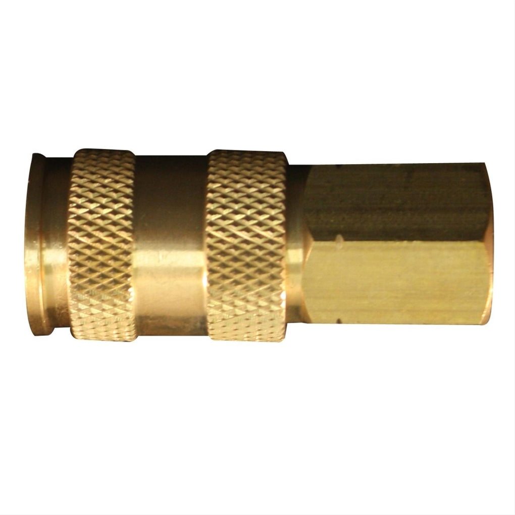 Milton 764 HI-Flo V-Style 'A,M,V' 1/4" FNPT Brass Body