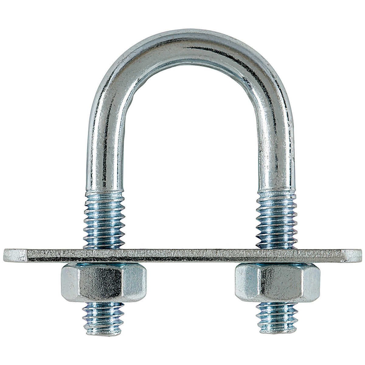Hampton 02-3450-101 1/4 in. x 3/4 in. W x 1-1/2 in. L Coarse Zinc-Plated Steel U-Bolt