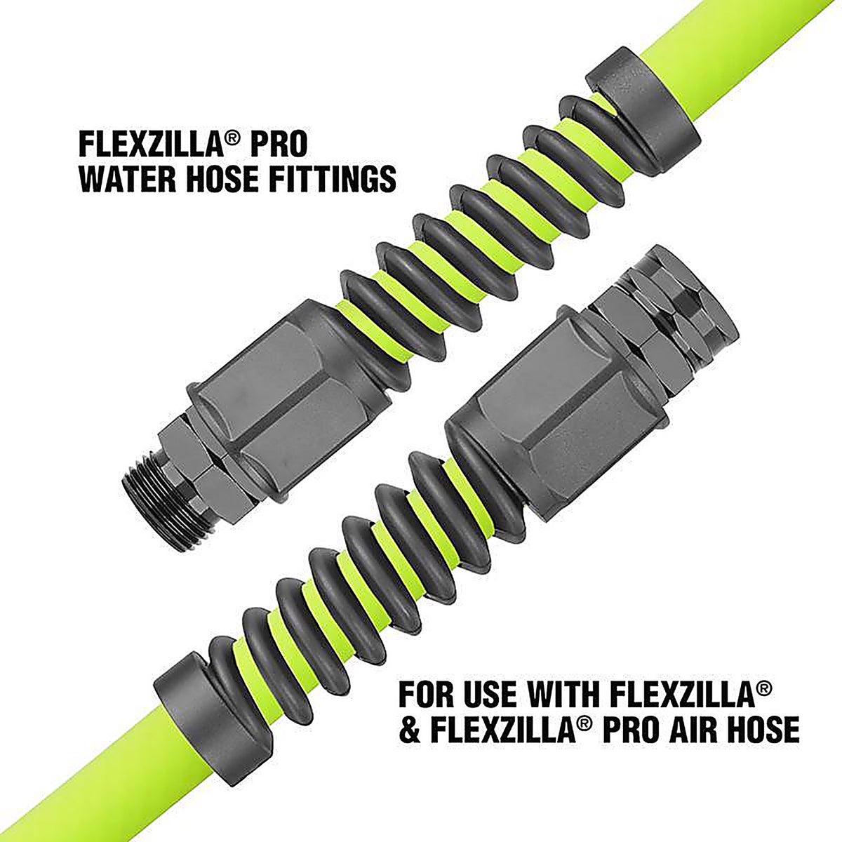 Flexzilla RP900625M Legacy Pro 5/8 in. Aluminum Threaded Male Reusable Hose Repair Fitting