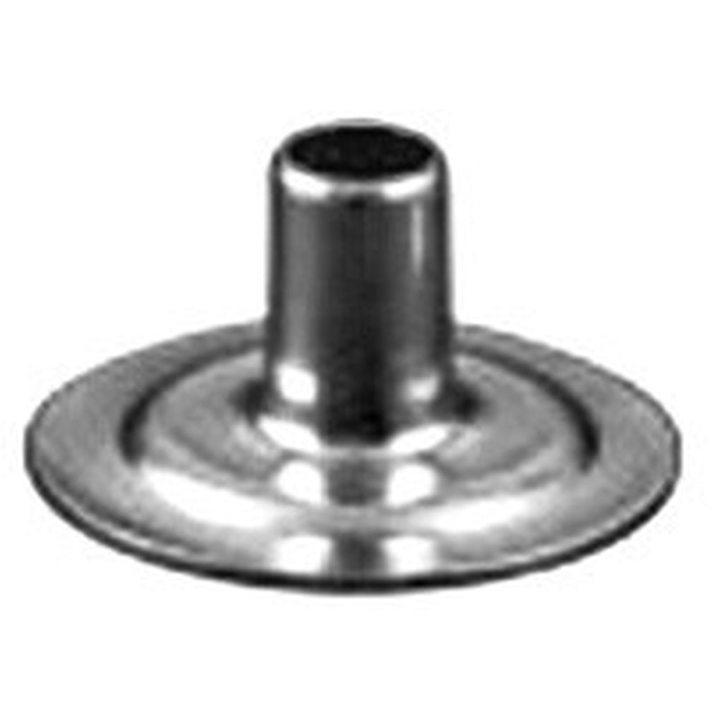 Auveco 7682 Nickel On Brass Snap Eyelet Fasteners 1/4" Barrel Length