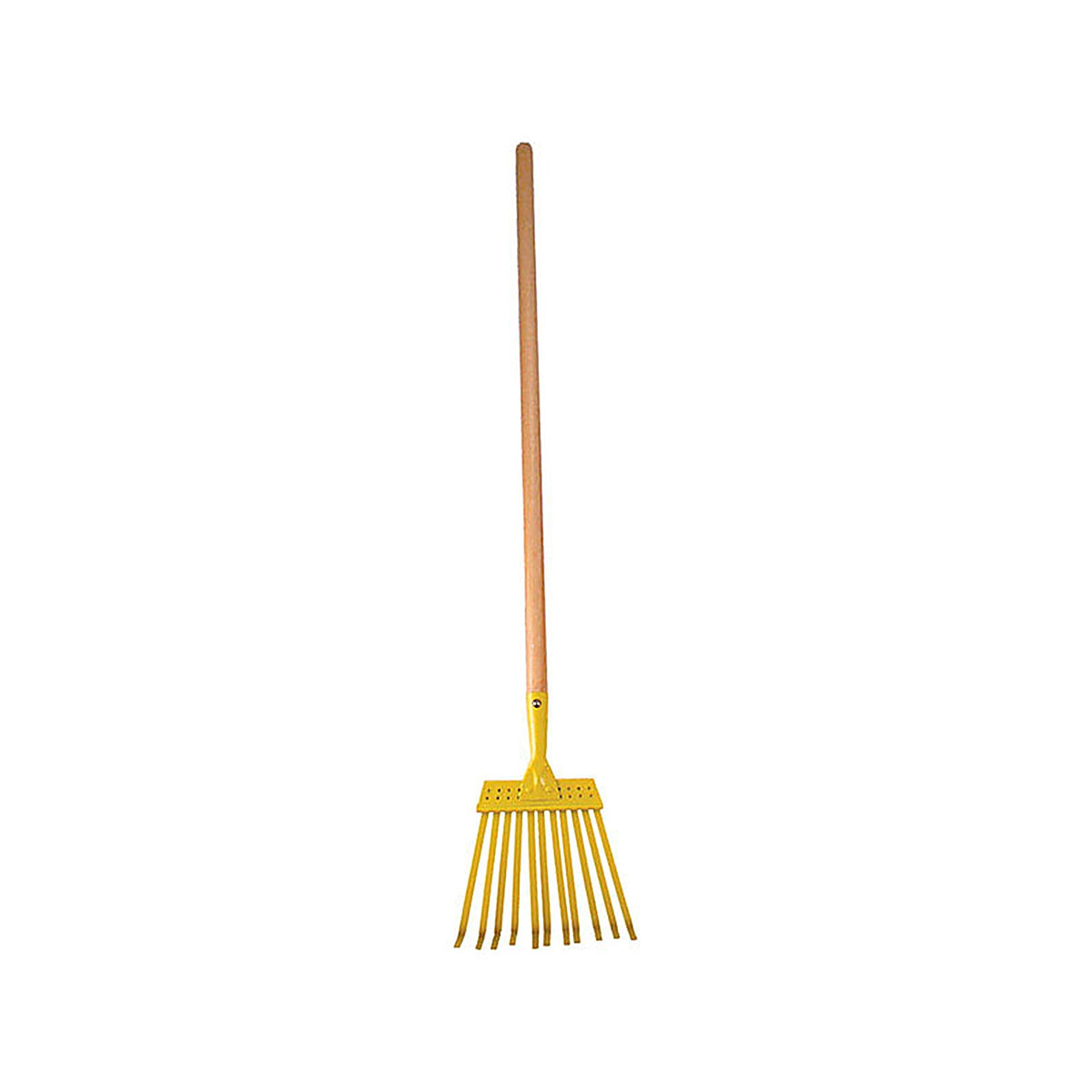 Rugg CO4 Buddy Bee 31 in. L x 12 in. W Steel Leaf Rake Wood Handle