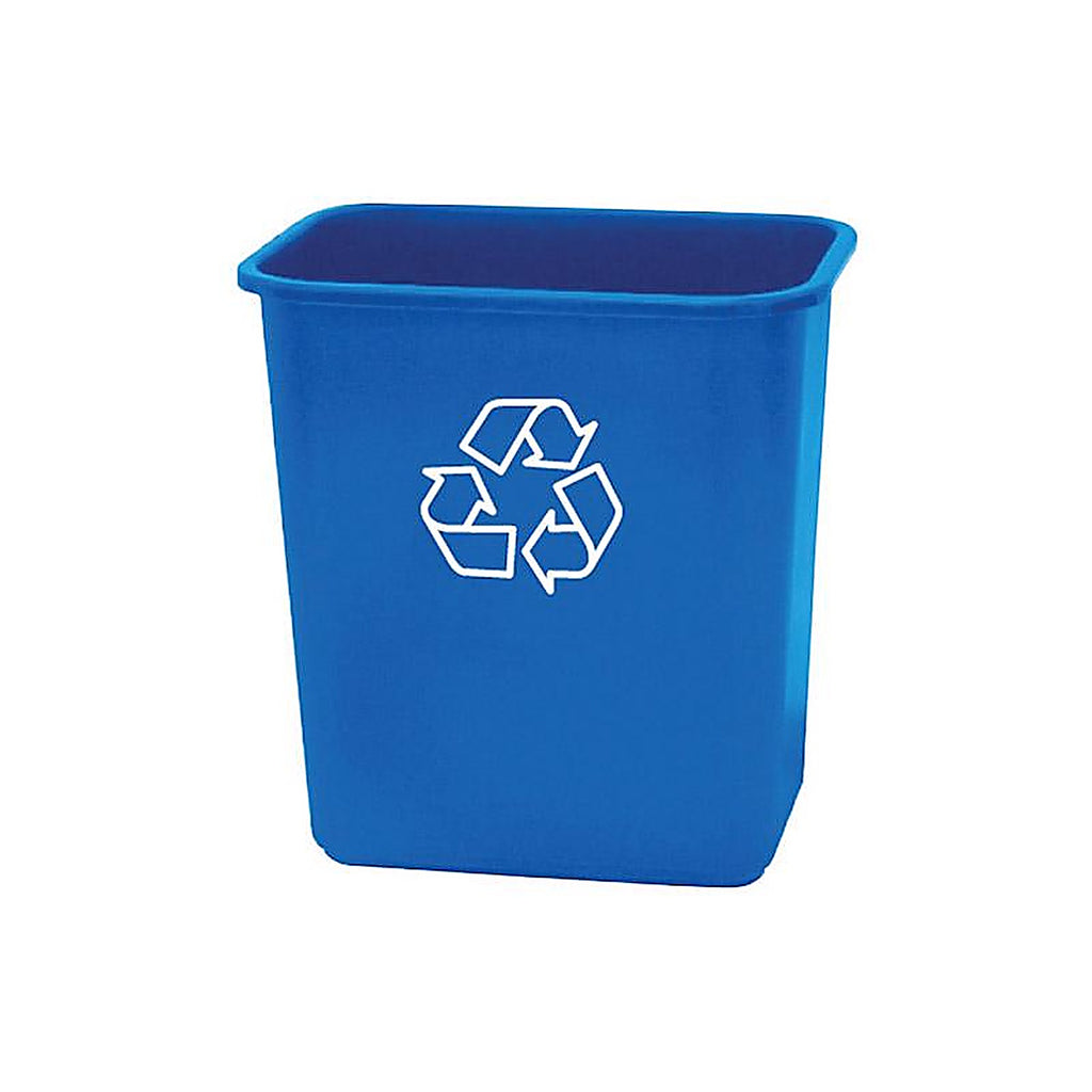 United Solutions WB0084 7 gal. Plastic Recycling Bin
