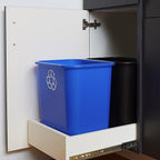 United Solutions WB0084 7 gal. Plastic Recycling Bin