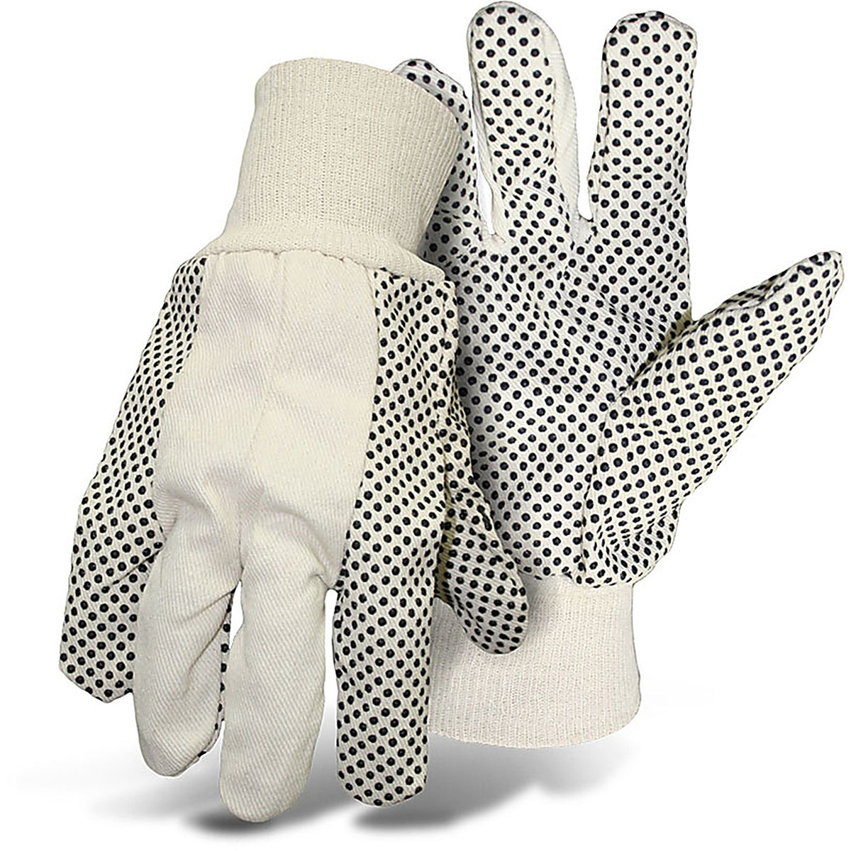 Boss 4011 Men's Indoor/Outdoor Dotted Work Gloves White L 1 pair