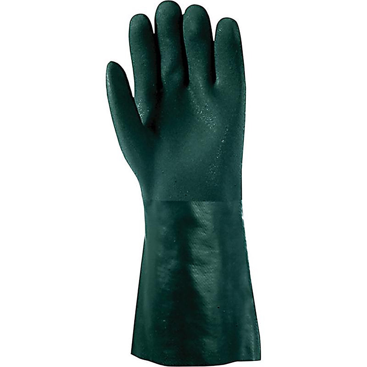 Wells Lamont 167L Men's Indoor/Outdoor PVC Chemical Gloves Green L 1 pair