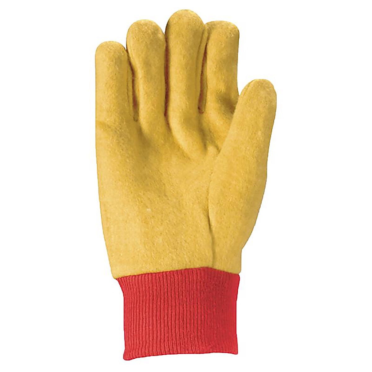 Wells Lamont 300XL Men's Cotton/Polyester Blend Chore Gloves Red/Yellow XL 1 pair