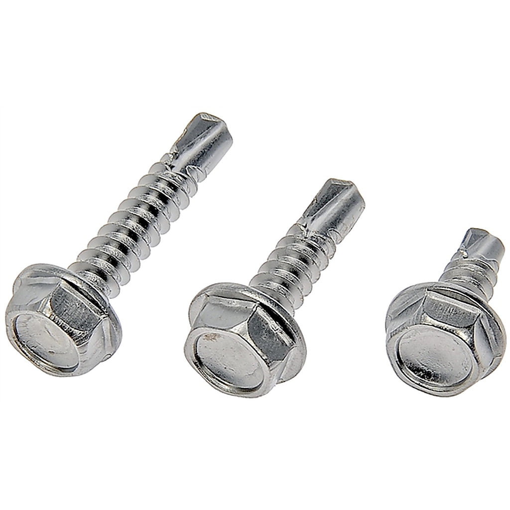 Dorman 784-160 Self-Drilling Screw-Stainless Steel-Hex Hd.- #10 x 1/2", 3/4?, 1?