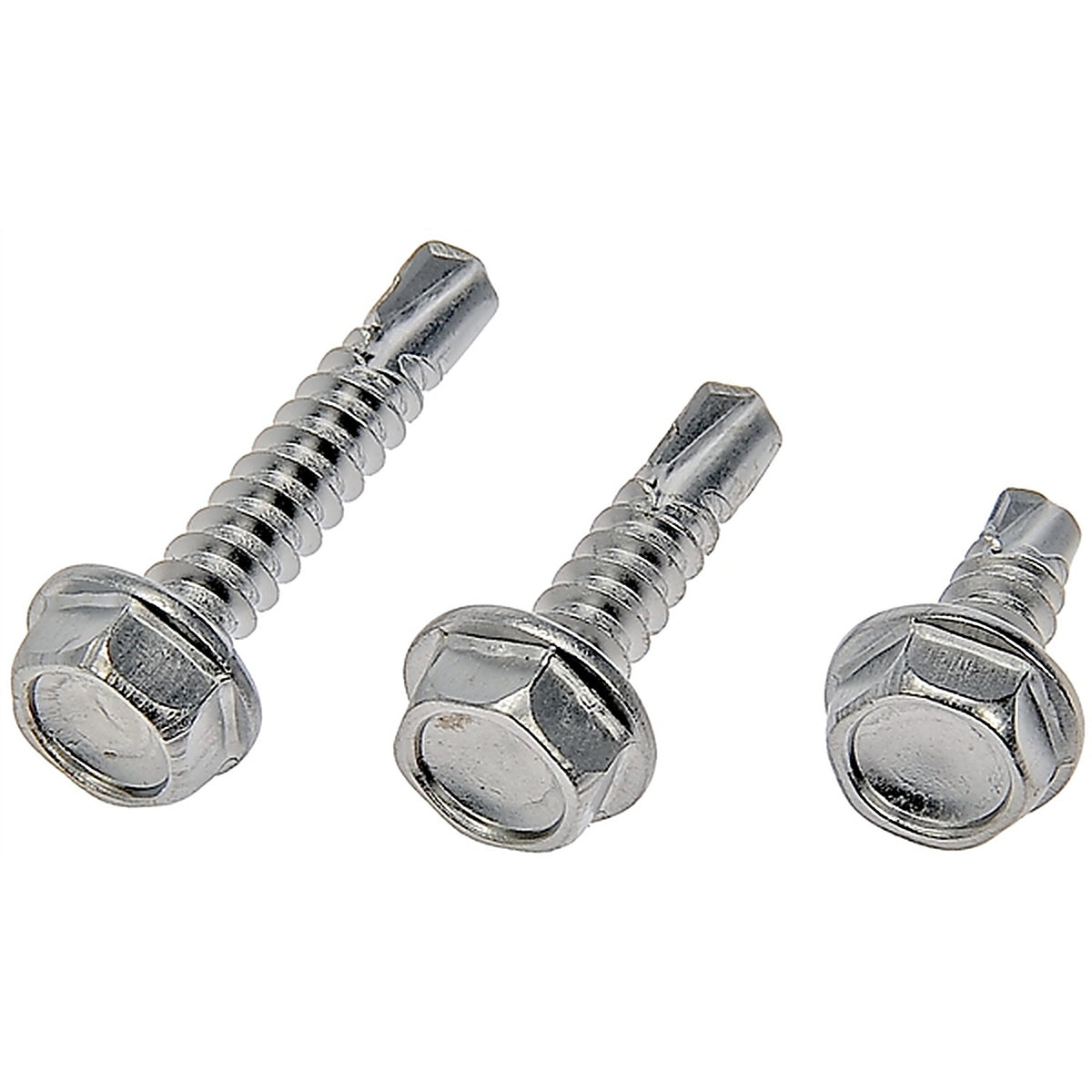 Dorman 784-160 Self-Drilling Screw-Stainless Steel-Hex Hd.- #10 x 1/2", 3/4?, 1?