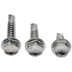 Dorman 784-160 Self-Drilling Screw-Stainless Steel-Hex Hd.- #10 x 1/2", 3/4?, 1?