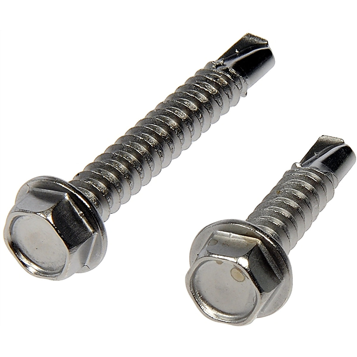 Dorman 784-175 Self Tapping Screw-Stainless Steel-Hex Washer Head-No. 12 x 1 In., 1-1/2 In.