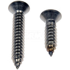 Dorman 784-180D Self Tapping Screws Stainless Steel Oval Head No.14 X 1 In., 1-1/2 In.
