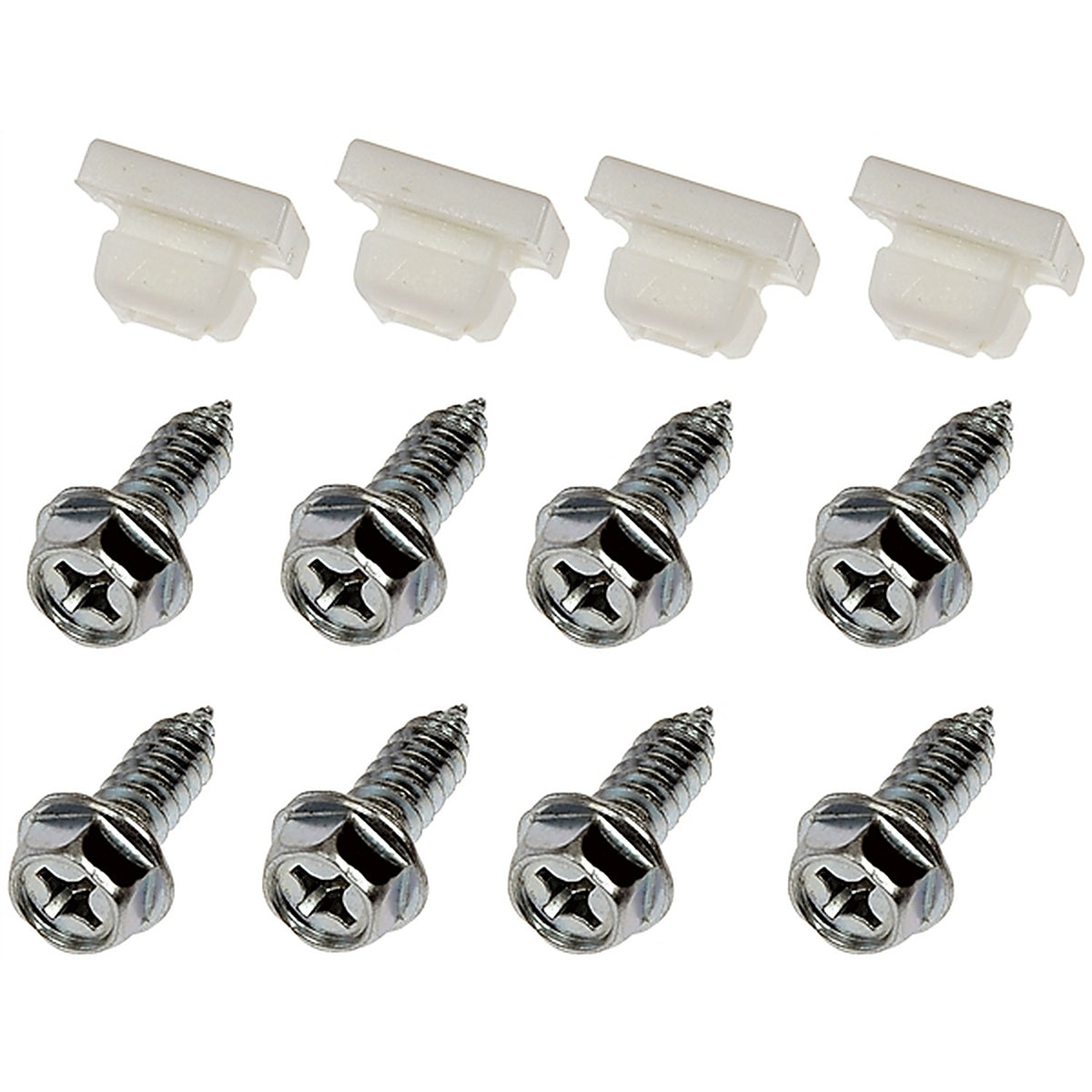 Dorman 785-101 License Plate Fasteners Kit-No. 14 x 3/4 In.