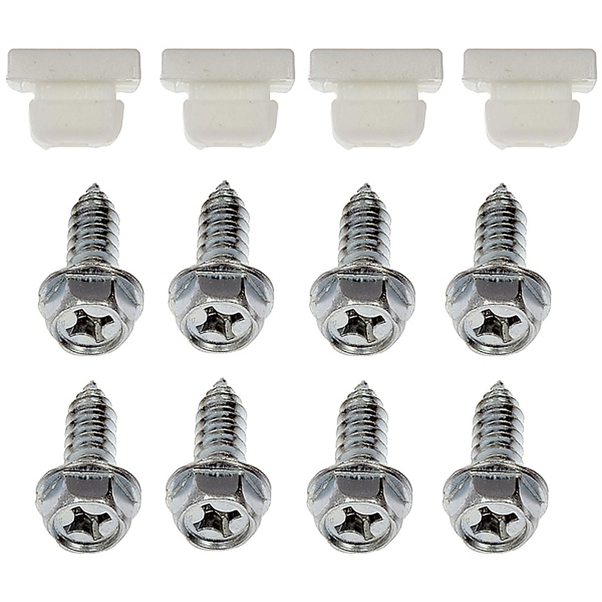Dorman 785-101 License Plate Fasteners Kit-No. 14 x 3/4 In.