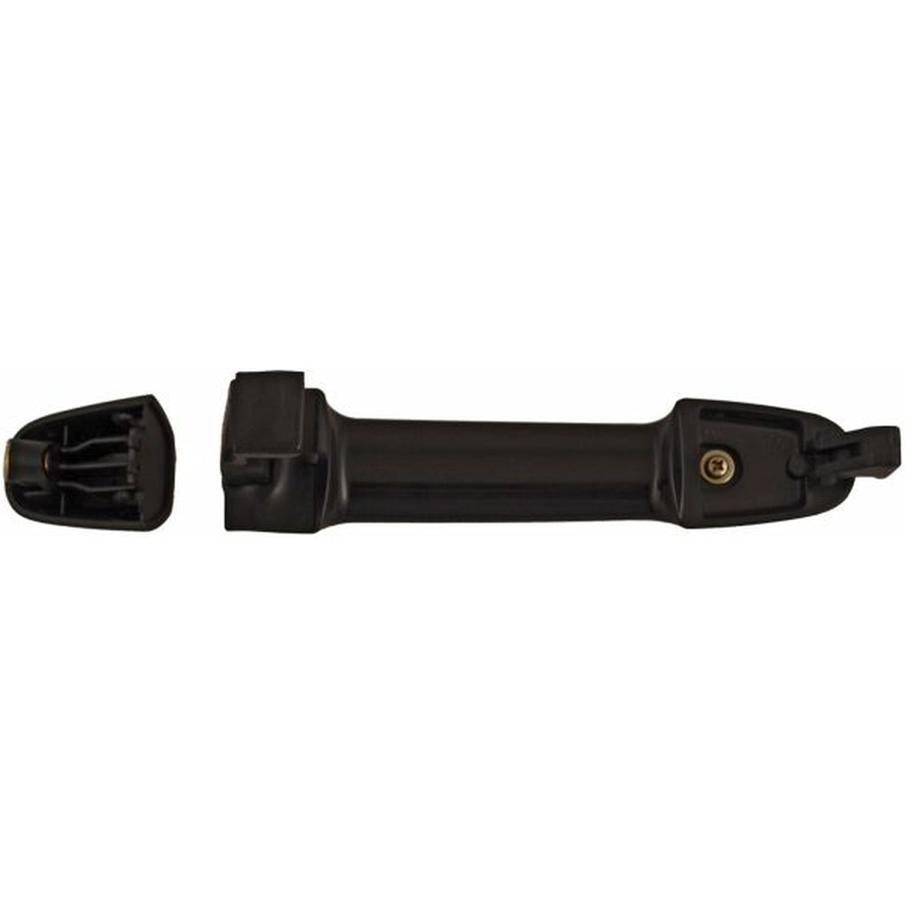 Dorman 79823 Exterior Door Handle Front Right Without Keyhole Primed Black With Chrome Insert