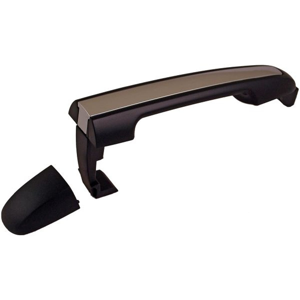 Dorman 79825 Exterior Door Handle Rear Left Or Right Primed Black With Chrome Insert